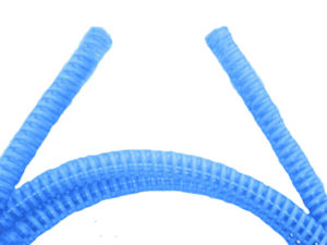 Blue Nylon Hose