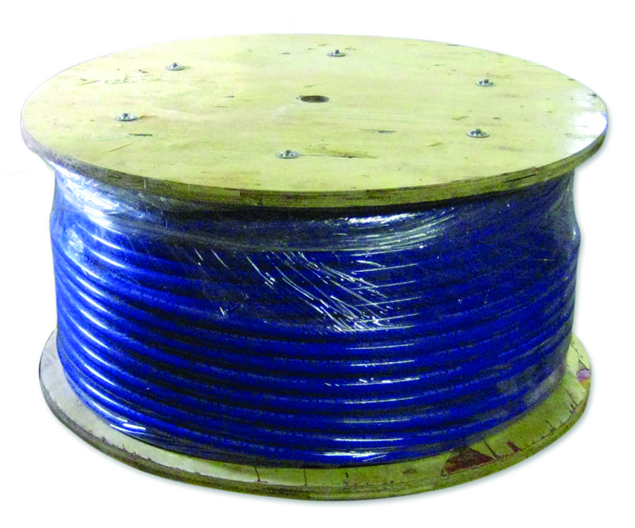 1/4″ 3000 PSI Blue Smooth Bulk Hose Reel