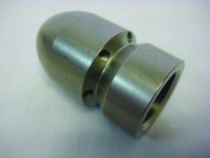 Non-Rotating 1″ Bullet Sewer Nozzle
