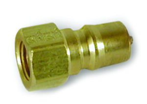Two-Way Check Valve Brass Plugs (quick change)