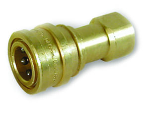 Two-Way Check Valve Brass Sockets (quick change)