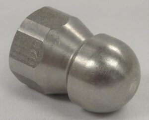 Non-Rotating 3/8″ Ball Type Sewer Nozzle