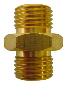 Double Nipple (Brass)