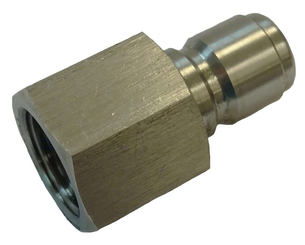 Economy Q.C. Stainless Steel Plugs
