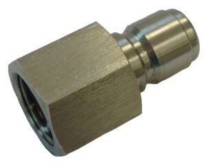 Economy Q.C. Stainless Steel Plugs