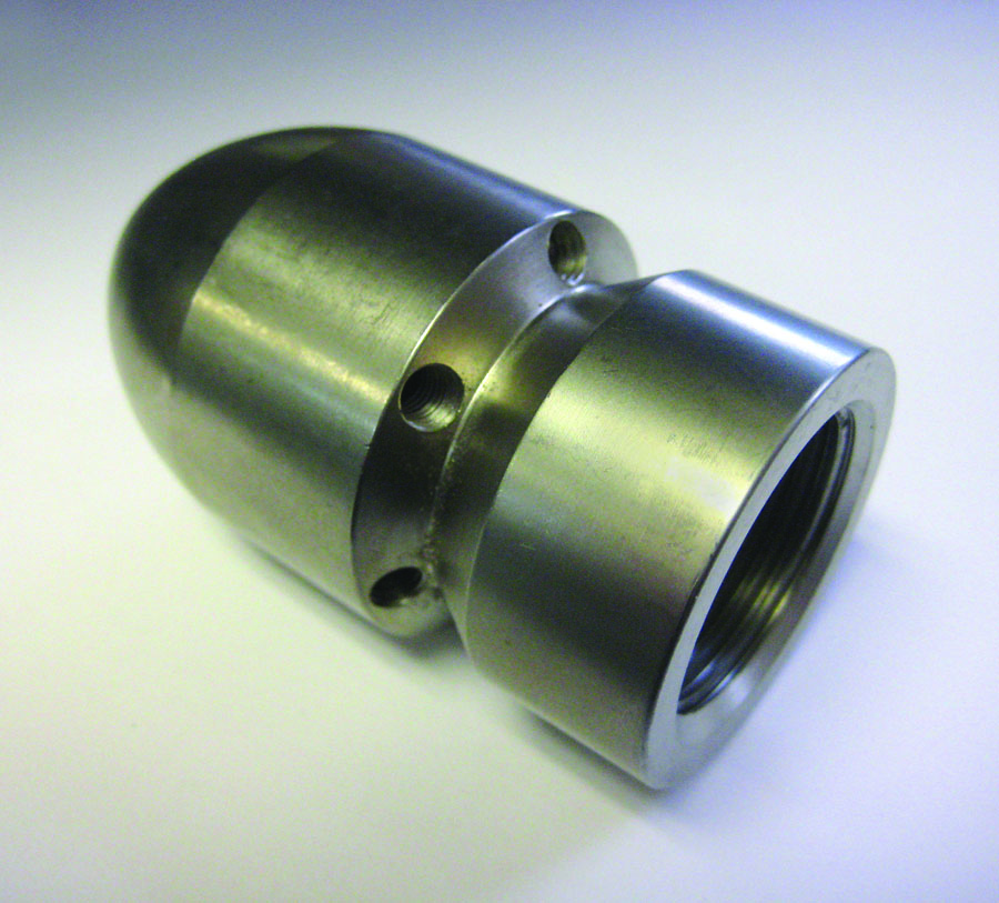 Non-Rotating 1/2″ Bullet Sewer Nozzle