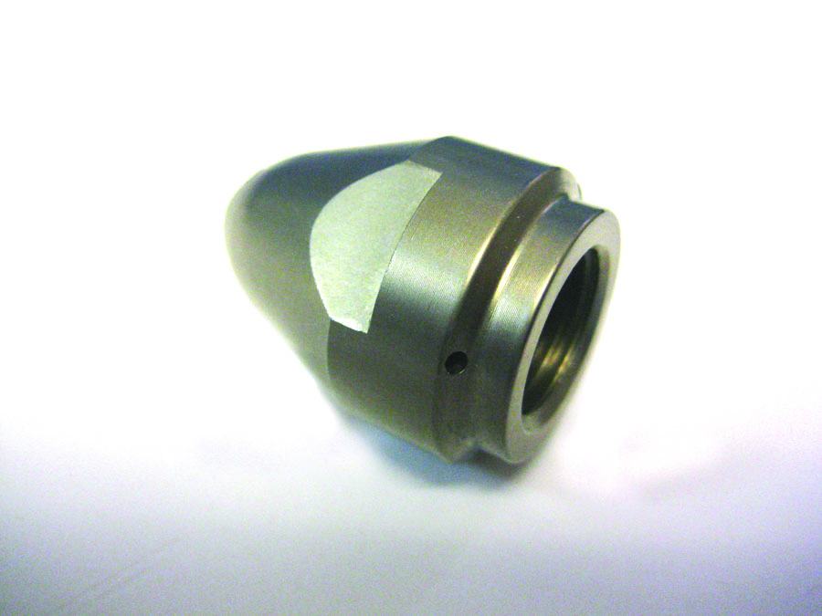 Non-Rotating “Hydro Mole” Sewer Nozzle