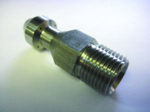 Non-Rotating Conical Sewer Nozzle