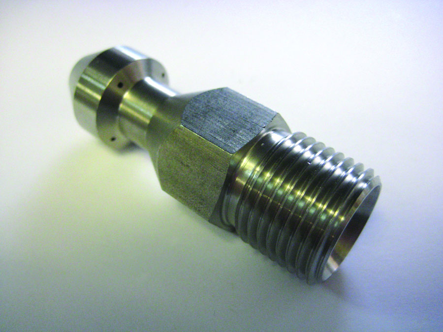 Non-Rotating Conical Sewer Nozzle