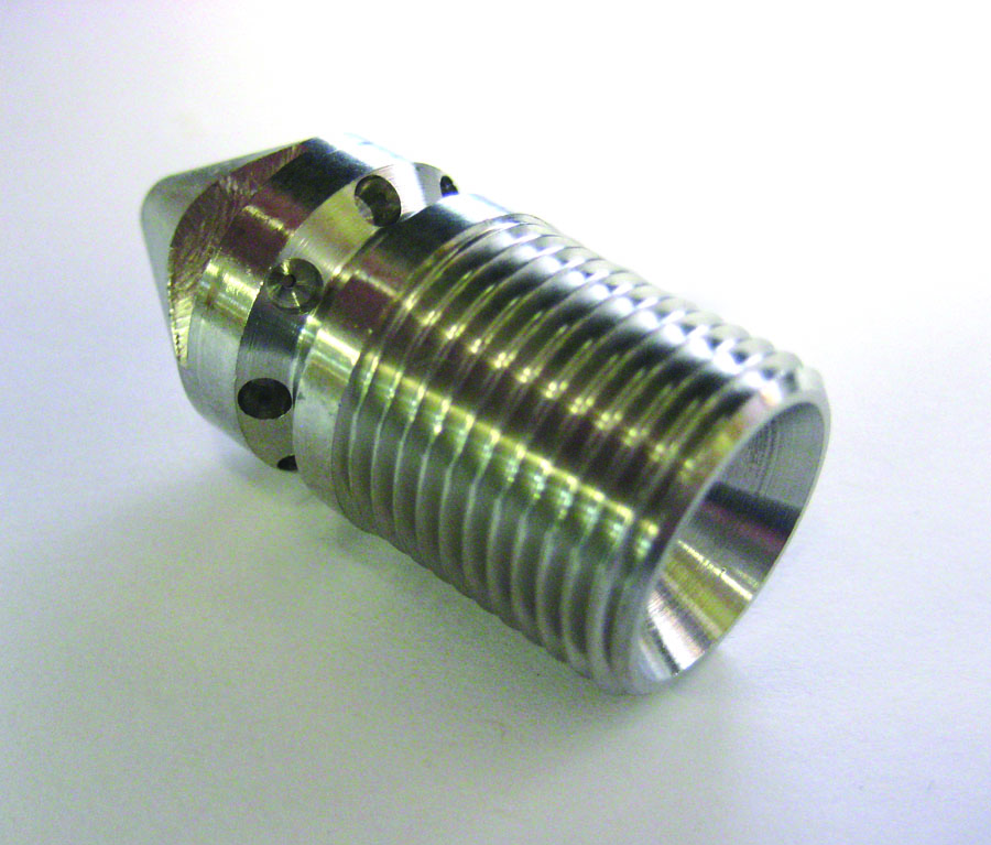 Non-Rotating Cornering Sewer Nozzle