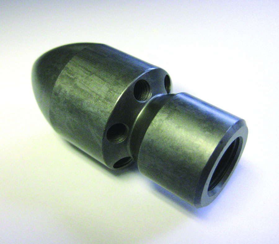 Non-Rotating 1/4″ Bullet Sewer Nozzle