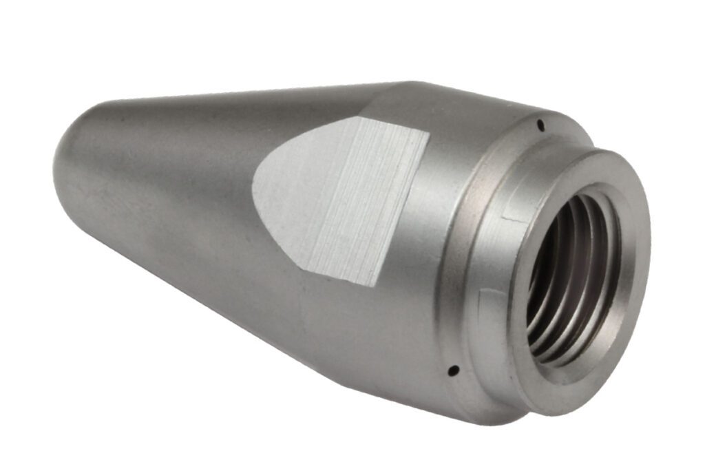 Non-Rotating “Predator” Sewer Nozzle