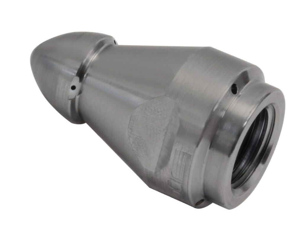 Non-Rotating “Root Ram” Sewer Nozzle